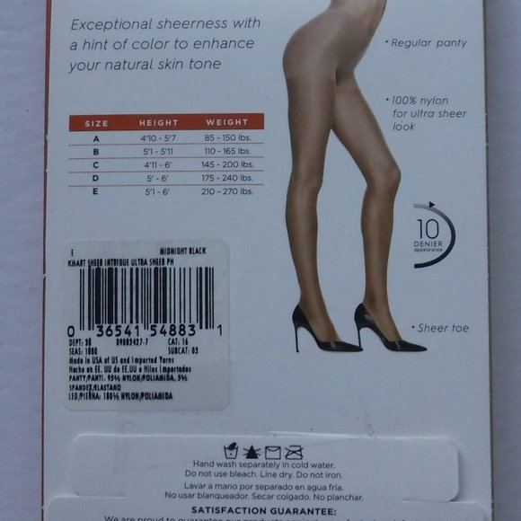 Sheer Intrigue Accessories Sheer Intrigue Ultra Sheer Pantyhose 2